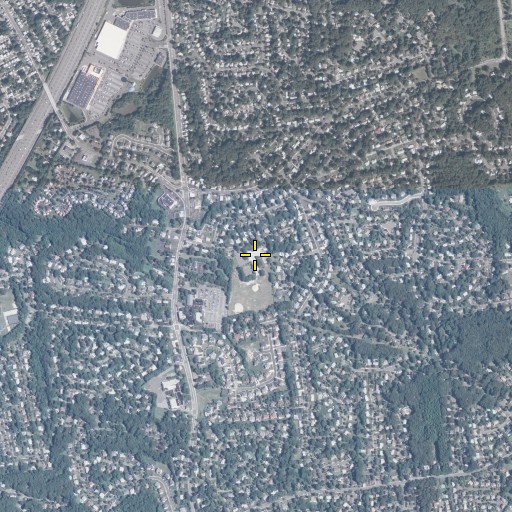 Aerial/Satellite Image of Memorial Elementary School, NJ