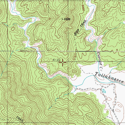 Topographic Map of Harvey-Murry Dam, CO