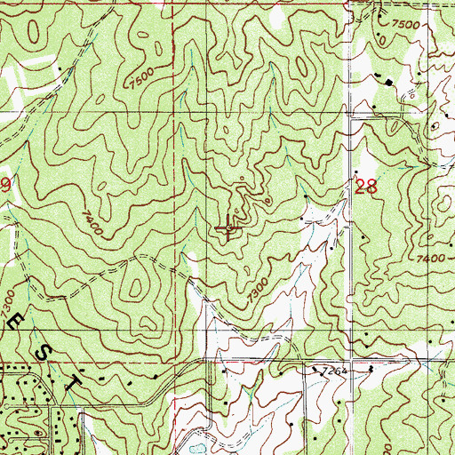 Topographic Map of Fox Run Regional Park, CO