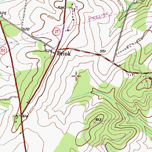 Topographic Map of Dr Sally K Ride Elementary School, MD
