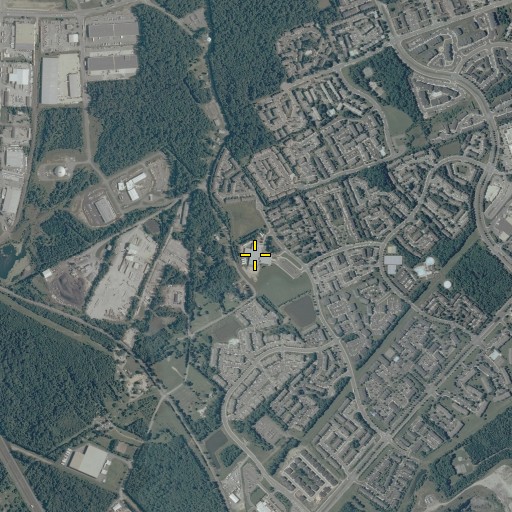 Aerial/Satellite Image of George P Mullen Elementary School, VA