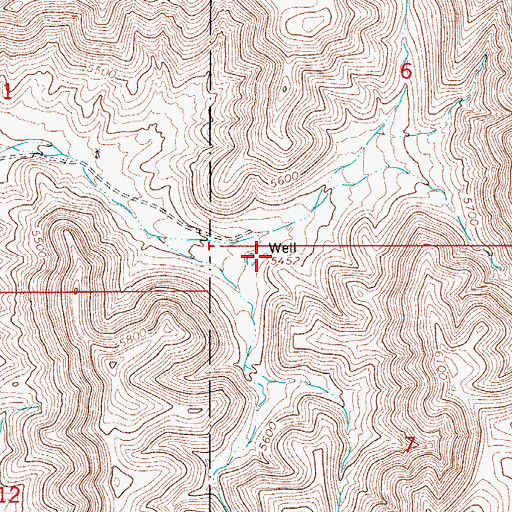 Topographic Map of North Water Storage Tank, NM