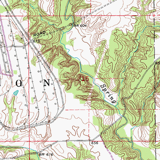 Topographic Map of Swede Cemetery, IA