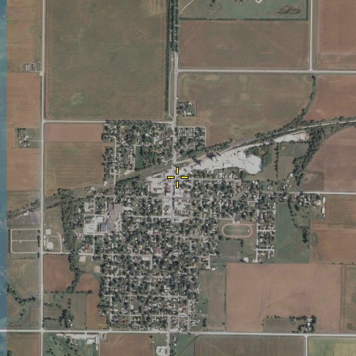 Aerial/Satellite Image of Woodward, IA