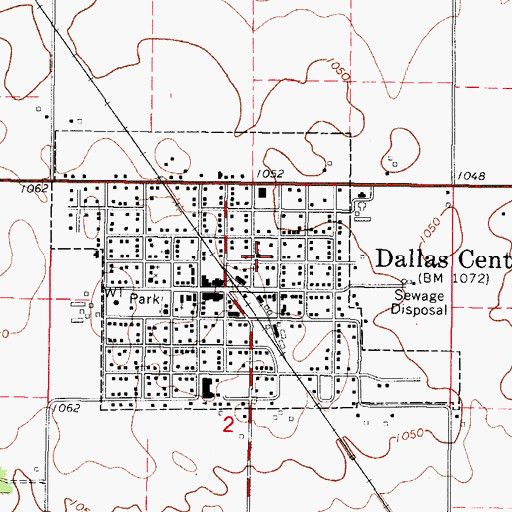 Topographic Map of Church of the Brethren, IA