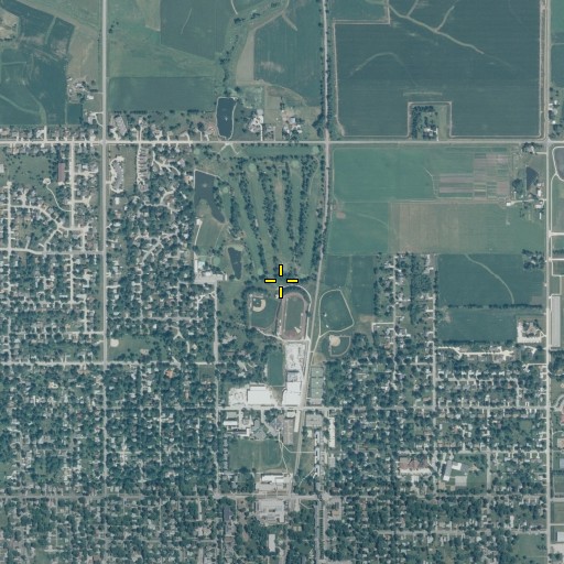 Aerial/Satellite Image of Gale Observatory, IA