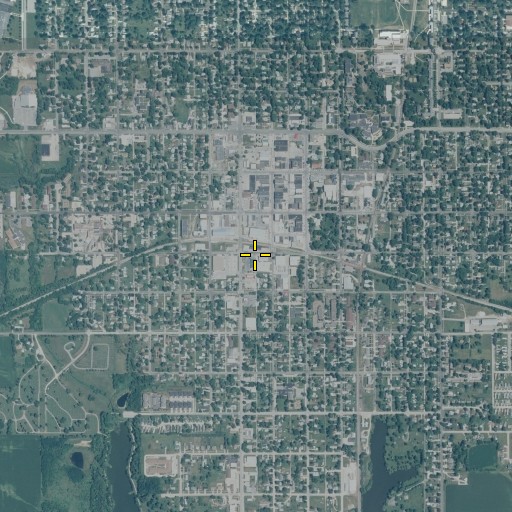 Aerial/Satellite Image of Grinnell, IA
