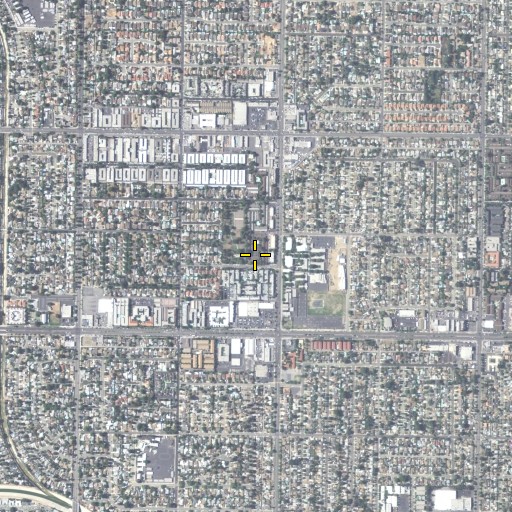 Aerial/Satellite Image of Sutter Middle School, CA