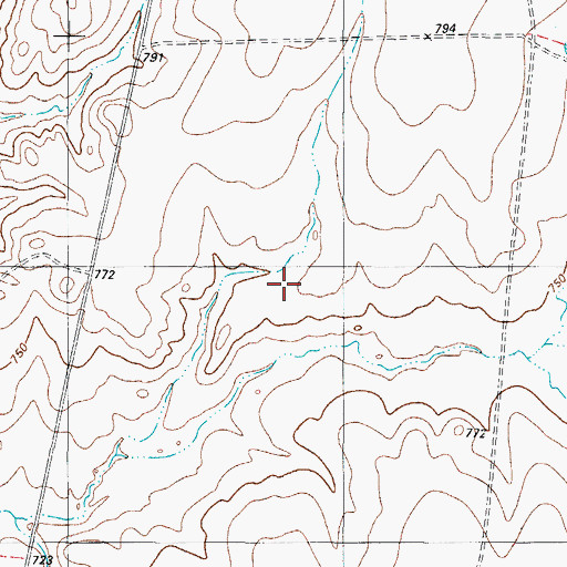 Topographic Map of Ojita Tank Spring (historical), TX