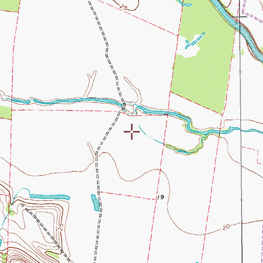 Topographic Map of Dismero Springs, TX