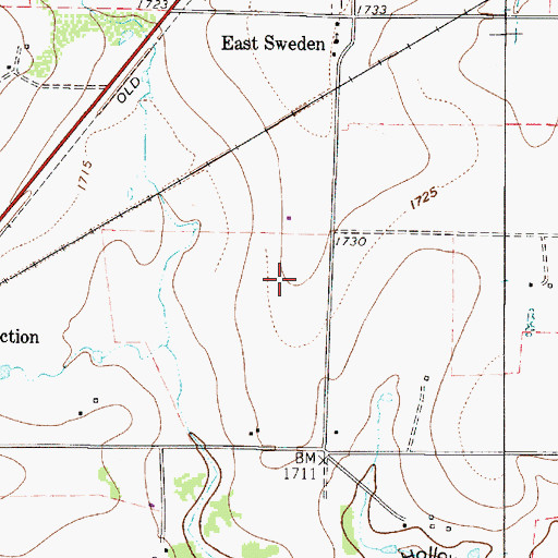 Topographic Map of Soldiers Water Hole Spring, TX