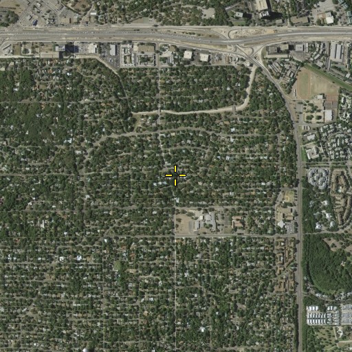 Aerial/Satellite Image of Salado Creek Spring, TX