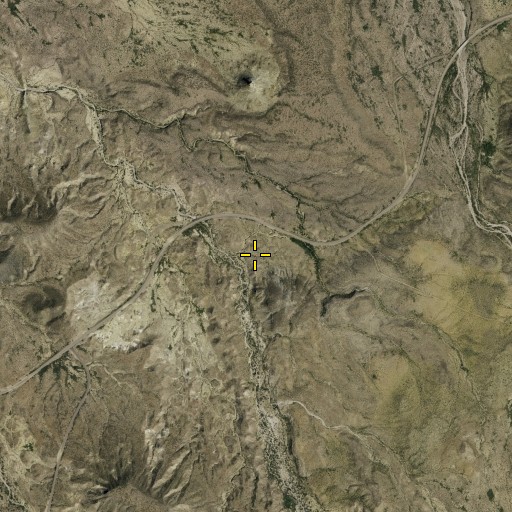 Aerial/Satellite Image of Gano Springs, TX