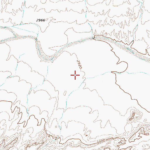 Topographic Map of Grapevine Springs, TX