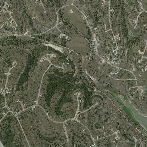 Aerial/Satellite Image of Bishop Spring, TX