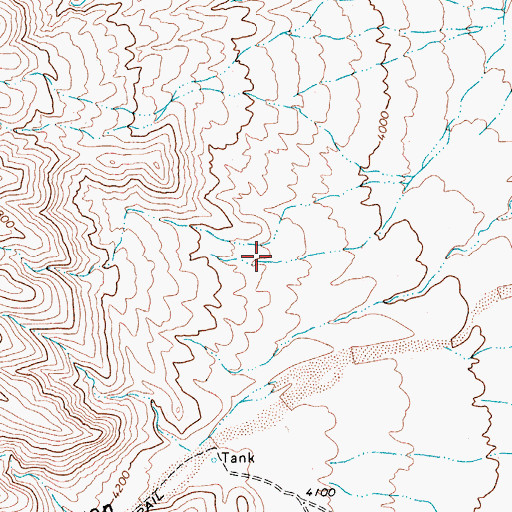 Topographic Map of Rattlesnake Springs (historical), TX