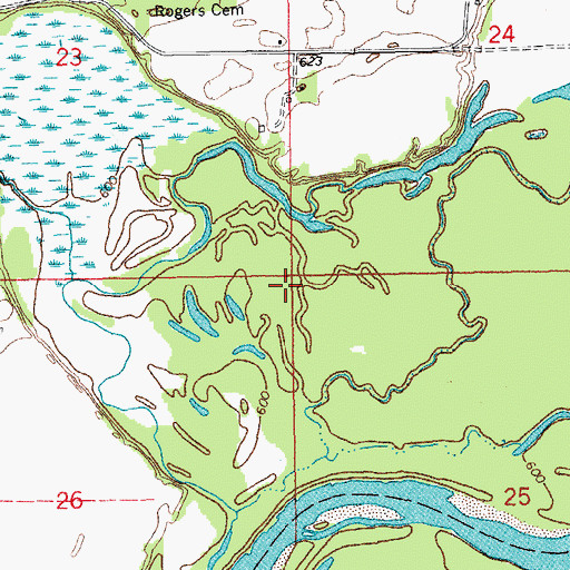 Topographic Map of Pike Post Office (historical), IA
