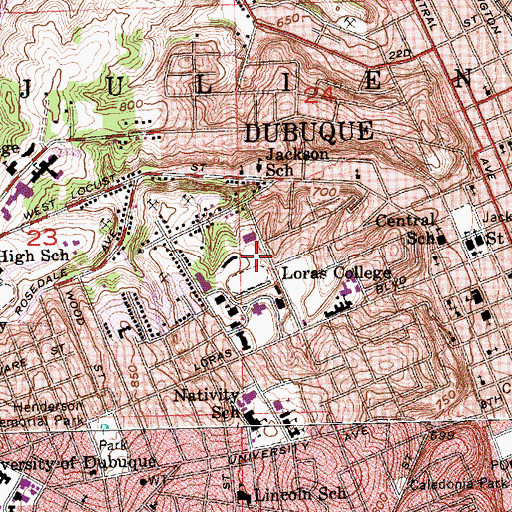 Topographic Map of Graber Sports Center, IA