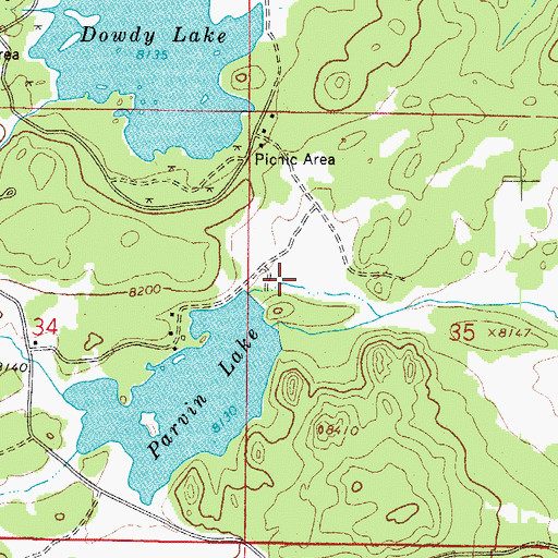 Topographic Map of Haviland Dam, CO