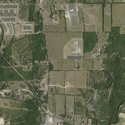 Aerial/Satellite Image of Bexar County Learning Center, TX