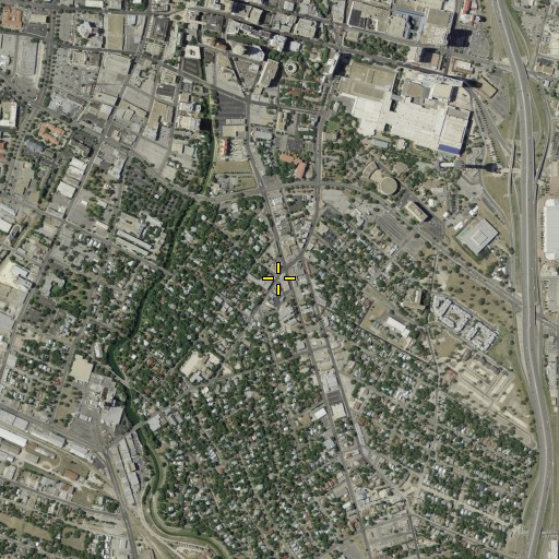 Aerial/Satellite Image of Bonham Elementary School, TX