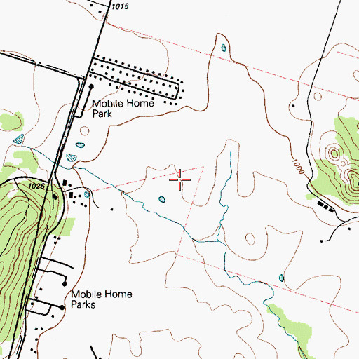 Topographic Map of Fowler Elementary School, TX