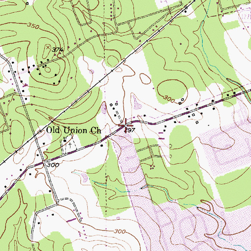 Topographic Map of Brookhollow Elementary School, TX