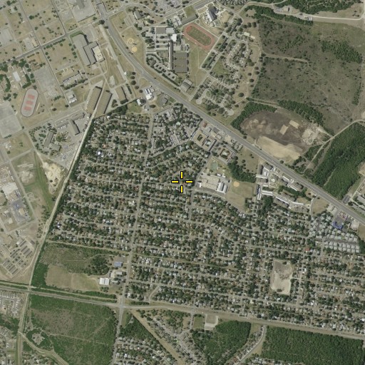 Aerial/Satellite Image of Royal Gate Elementary School, TX