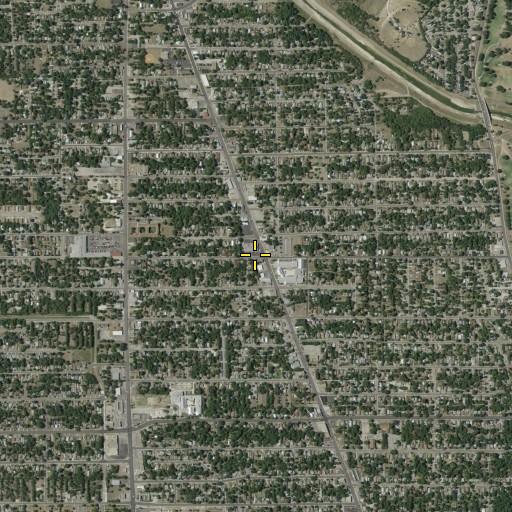 Aerial/Satellite Image of Morrill Elementary School, TX