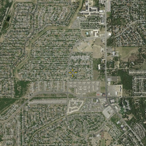 Aerial/Satellite Image of Murray E Boone Elementary School, TX