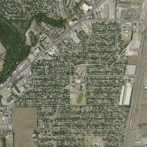 Aerial/Satellite Image of Krueger Middle School, TX