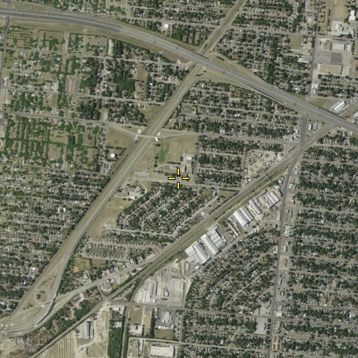 Aerial/Satellite Image of Lowell Elementary School, TX