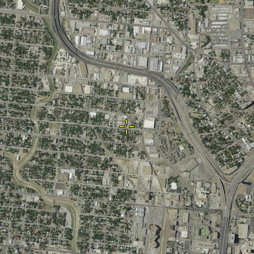 Aerial/Satellite Image of James Bowie Elementary School, TX