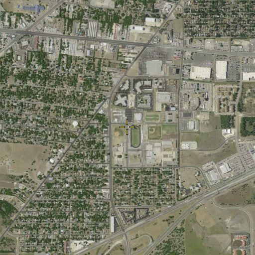 Aerial/Satellite Image of Kindred Elementary School, TX