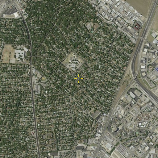 Aerial/Satellite Image of Harmony Hills Elementary School, TX