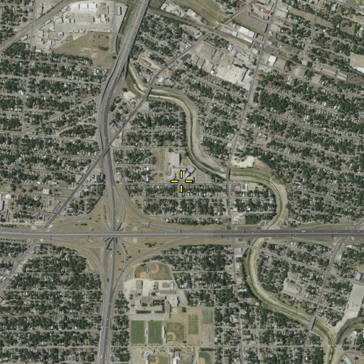 Aerial/Satellite Image of Harris Middle School, TX