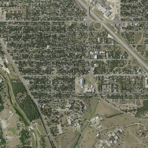 Aerial/Satellite Image of Connell Middle School, TX