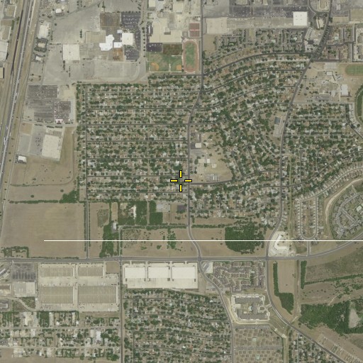 Aerial/Satellite Image of Camelot Elementary School, TX