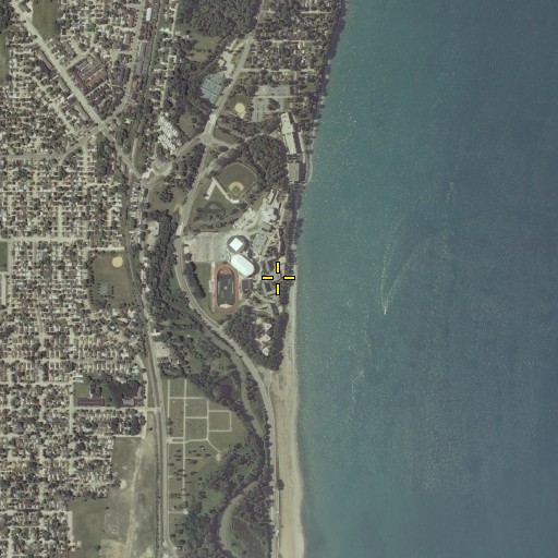 Aerial/Satellite Image of Todd Wehr Center, WI