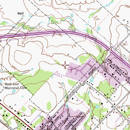 Topographic Map of Navarro Elementary School, TX