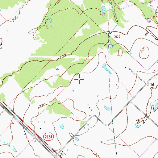 Topographic Map of Rock Prairie Elementary School, TX