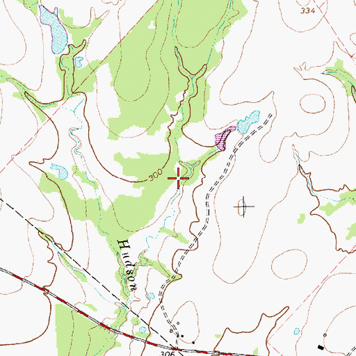 Topographic Map of Sam Houston Elementary School, TX