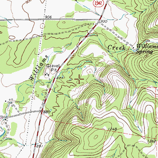 Topographic Map of Carver Pre - Kindergarten Center, TX