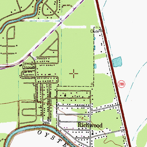 Topographic Map of Gladys Polk Elementary School, TX