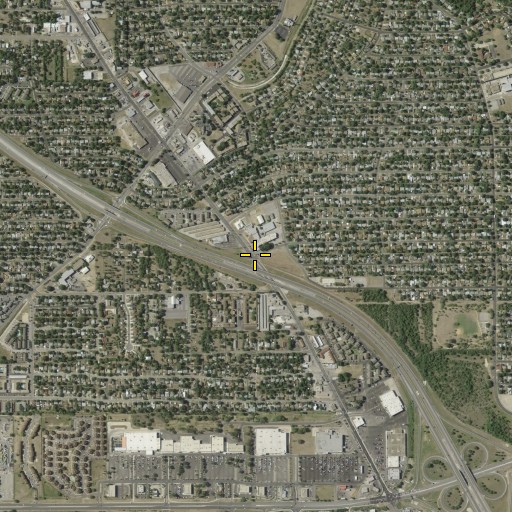 Aerial/Satellite Image of Schenck Elementary School, TX