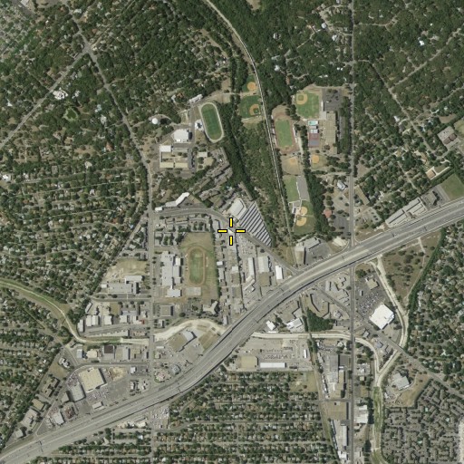 Aerial/Satellite Image of Transitions School, TX