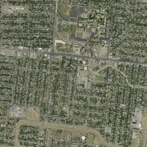 Aerial/Satellite Image of Truman Middle School, TX