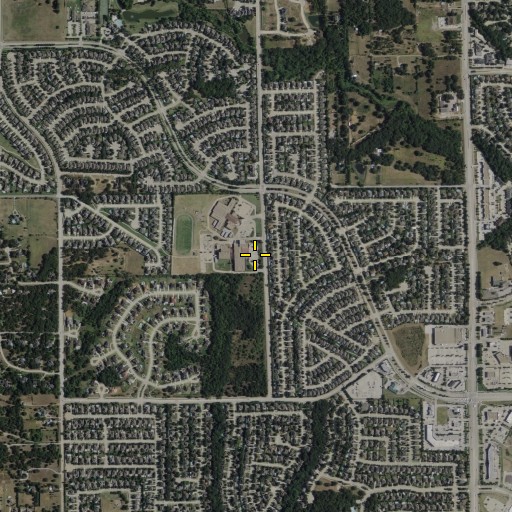 Aerial/Satellite Image of Old Settlers Elementary School, TX