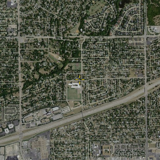 Aerial/Satellite Image of William L Cabell Elementary School, TX