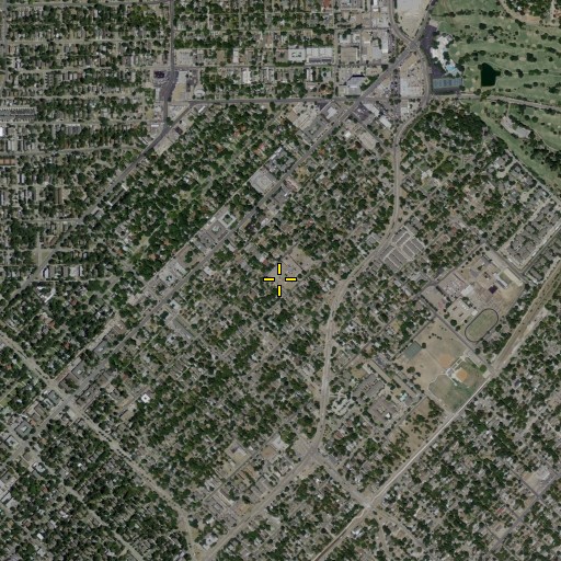 Aerial/Satellite Image of William Lipscomb Elementary School, TX